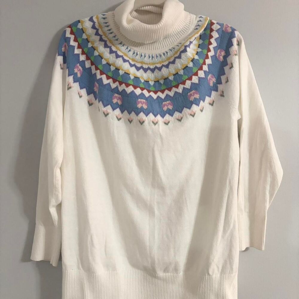 Llbean Women's multi Jumper